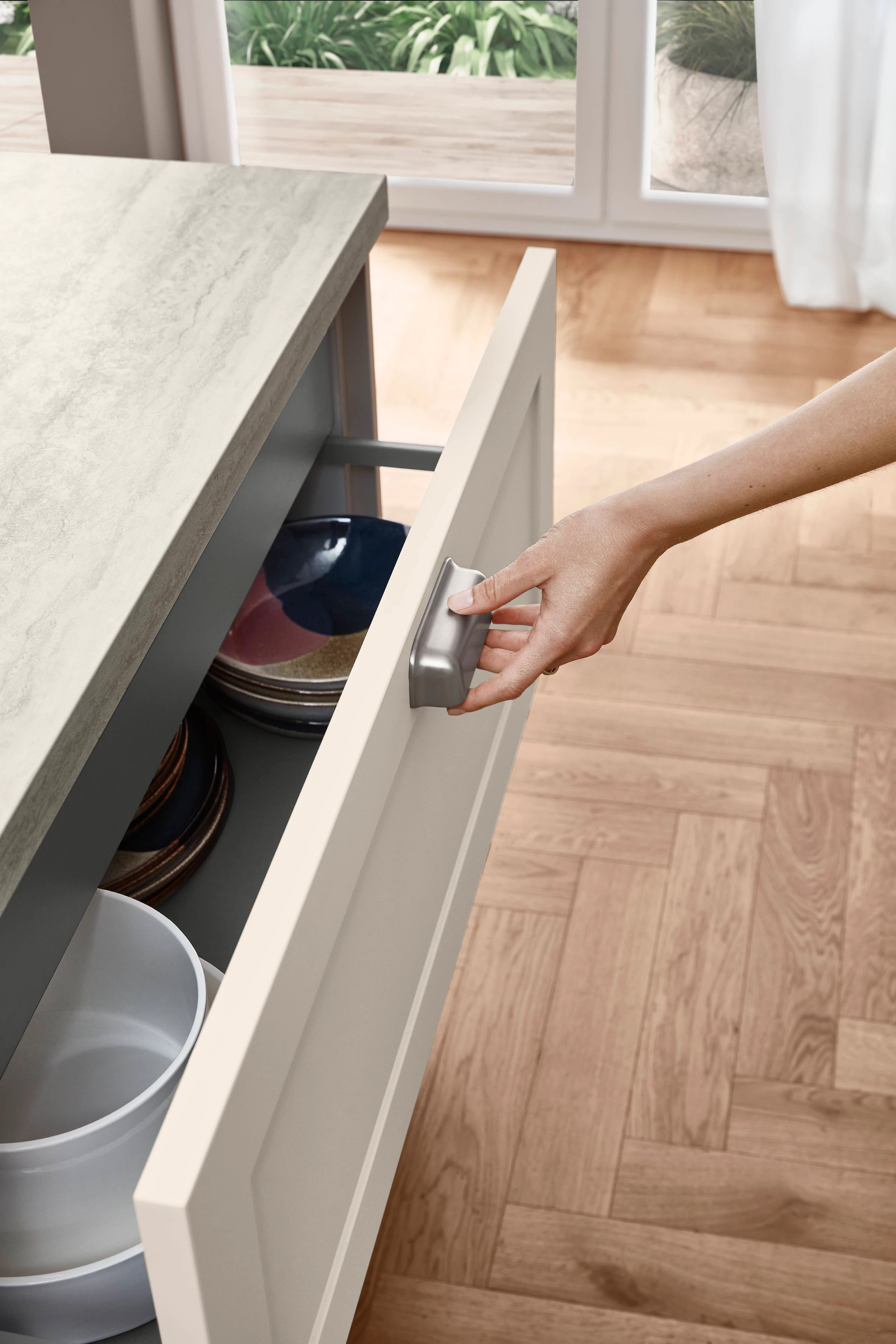 Attitude Sand Matt finish kitchen